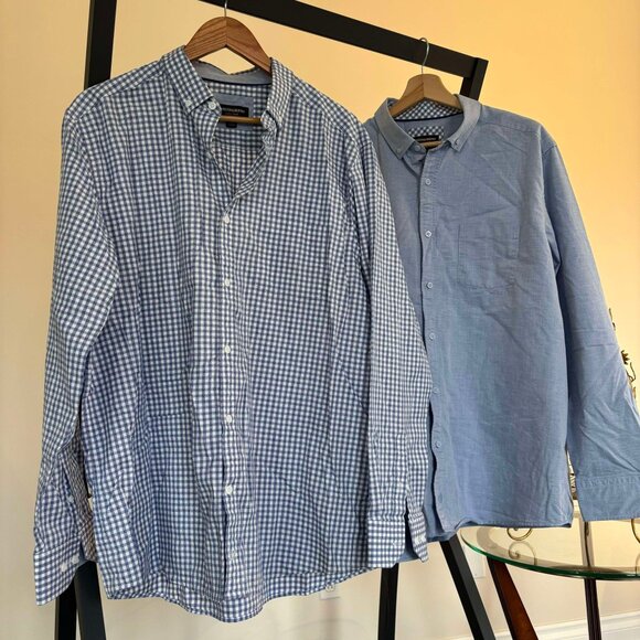 Gentleman Everyday Button-Down Shirts - Set of 2 - Johnston & Murphy - Picture 6 of 7